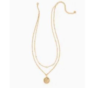 Harper Multi Strand Necklace in Gold. New without tags.